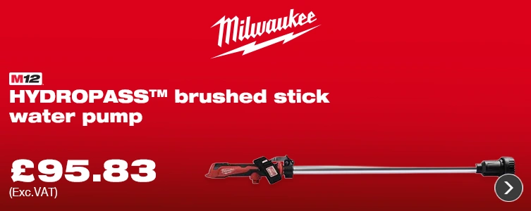Milwaukee M12 HydroPASS Stick Water Pump